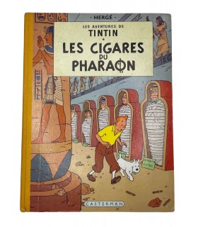 Les Cigares du Pharaon. EO française en couleurs - 1955.