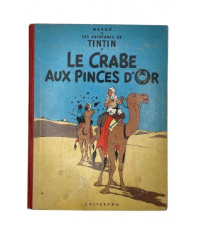 Le Crabe aux Pinces d'Or. Édition en couleurs - 1960.