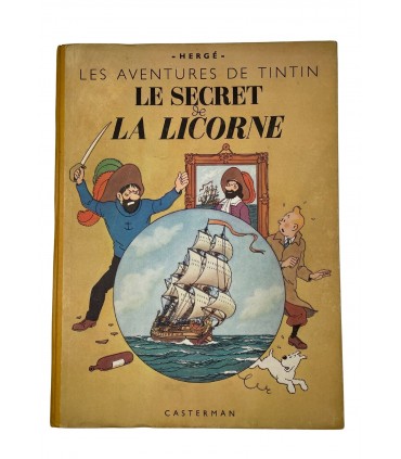 Le Secret de la Licorne. Édition en couleurs - 1946.