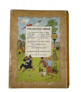 Le Trésor de Rackham le Rouge. Édition en couleurs - 1952.