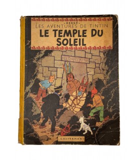 Le Temple du Soleil. Édition en couleurs - 1963.