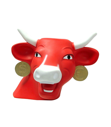 Tirelire Vache Qui Rit Leblon Delienne the cow laughing money bank VQRST02401