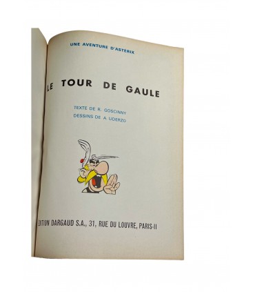 Le tour de Gaule d'Astérix. Édition en couleurs - 1966.