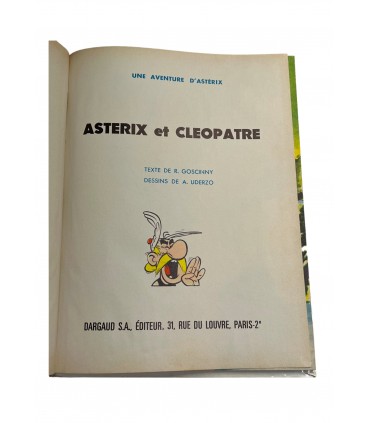 Astérix et Cléopâtre. Deuxième édition - 1965.