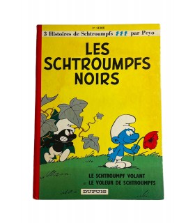 Les Schtroumpfs noirs. Le Schtroumpf volant. Le voleur de Schroumpfs. Deuxième édition - 1965.