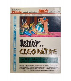 Astérix et Cléopâtre. Deuxième édition - 1965.