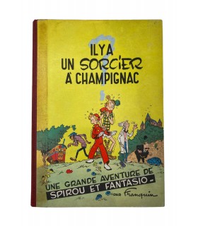 Il y a un sorcier à Champignac. Édition originale belge - 1951.