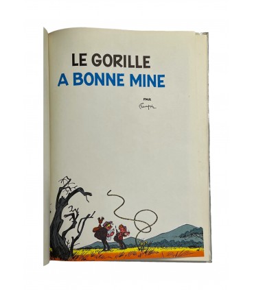 Le Gorille a bonne mine. Édition originale - 1959.