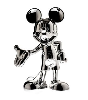 Mickey Welcome 30cm Chromé Argent Leblon Delienne DISST03002MEAR