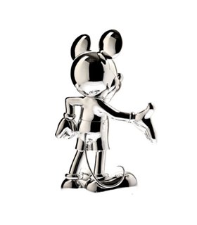 Mickey Welcome 30cm Chromé Argent Leblon Delienne DISST03002MEAR