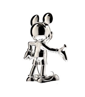 Mickey Welcome 30cm Chromé Argent Leblon Delienne DISST03002MEAR