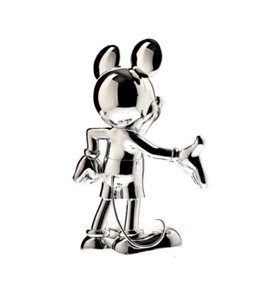 Mickey Welcome 30cm Chromé Argent Leblon Delienne DISST03002MEAR