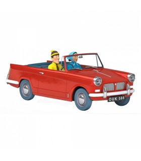 Le Cabriolet Triumph Herald 1200 des Touristes L'ile Noire N°52 1/24ème