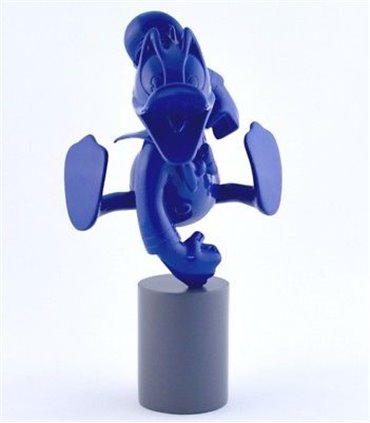 Donald Excité Bleu Artoyz 36,5cm Résine Leblon Delienne DISST03101BL