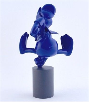 Donald Excité Bleu Artoyz 36,5cm Résine Leblon Delienne DISST03101BL