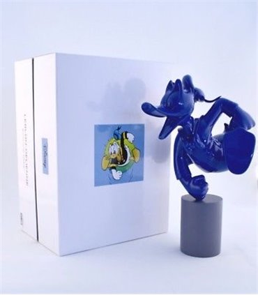 Donald Excité Bleu Artoyz 36,5cm Résine Leblon Delienne DISST03101BL