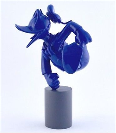 Donald Excité Bleu Artoyz 36,5cm Résine Leblon Delienne DISST03101BL