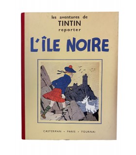 L'Île Noire. Édition fac-similé en noir et blanc - 1987.