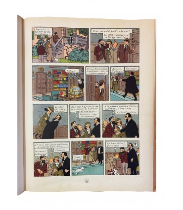 Les 7 Boules de cristal. Édition en couleurs - 1957.