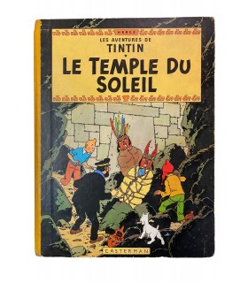 Le Temple du Soleil. Édition en couleurs - 1957.