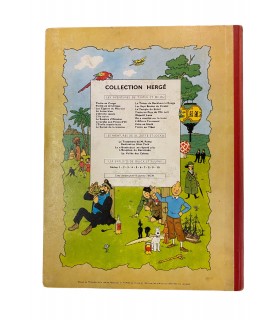 Tintin au Tibet. Troisième édition en couleurs - 1962.