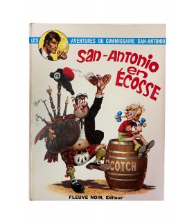San-Antonio en Écosse. Édition originale - 1972.