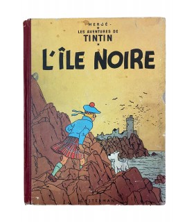 L'Île Noire. Édition en couleurs - 1954.