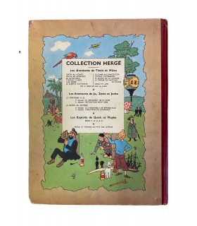 L'Île Noire. Édition en couleurs - 1954.
