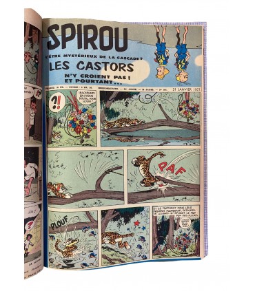 Spirou Hebdo. Album N°60 - 1957.