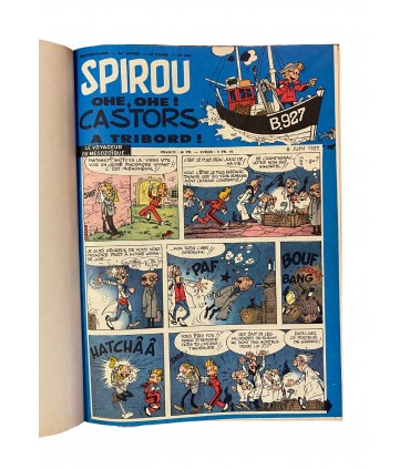 Spirou Hebdo. Album N°62 - 1957.