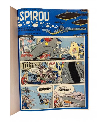 Spirou Hebdo. Album N°63 - 1957.