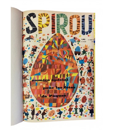 Spirou Hebdo. Album N°71 - 1959.