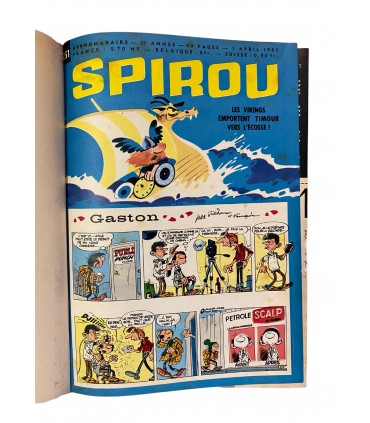 Spirou Hebdo. Album N°85 - 1962.