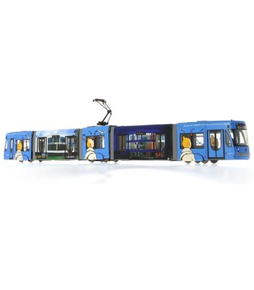 Tram Tintin STIB HO 1:87 Moulinsart 29666