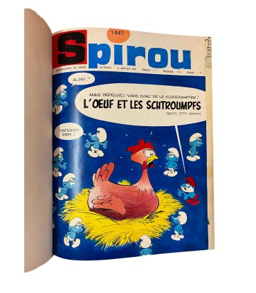 Spirou Hebdo. Album N°100 - 1966.