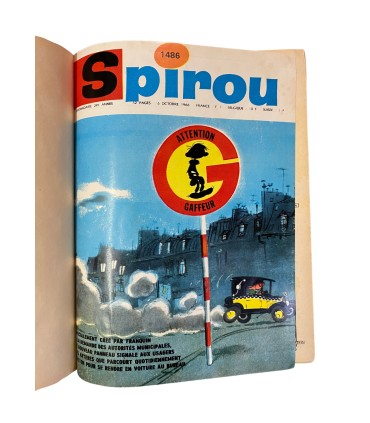 Spirou Hebdo. Album N°103 - 1966.