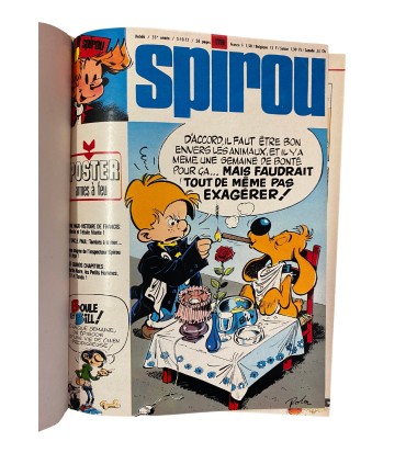 Spirou Hebdo. Album N°127 - 1972.