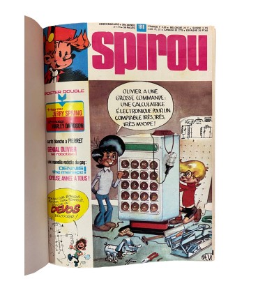 Spirou Hebdo. Album N°136 - 1975.