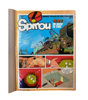 Spirou Hebdo. Album N°156 - 1980.