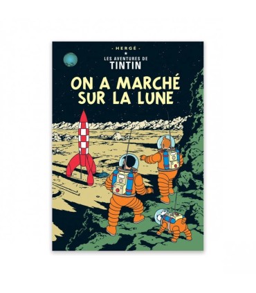 Carte Postale - On a Marche Sur La Lune