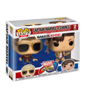CAPTAIN MARVEL VS CHUN-LI / MARVEL POP - 2 PACK