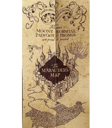 Carte du Maraudeur - Harry Potter