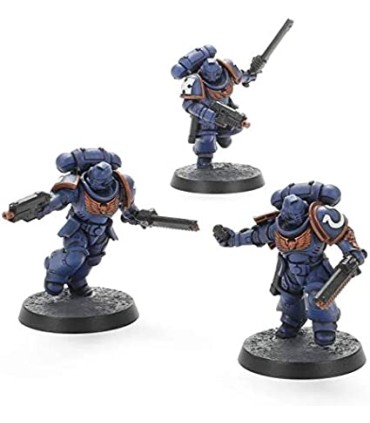 Space Marines: Set Intercessors d'Assaut + Peinture Warhammer