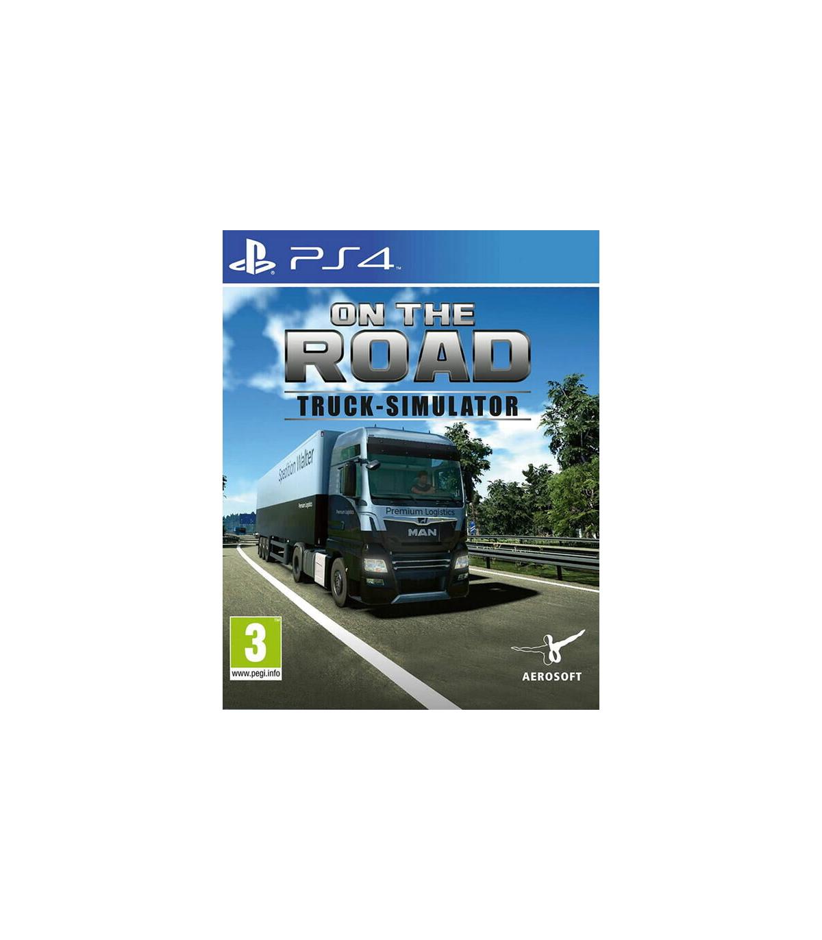 On The Road Truck Simulator sur PS4, tous les jeux vidéo PS4 sont