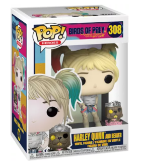 HARLEY QUINN & BEAVER - POP N°308