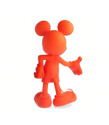 Mickey Welcome - Neon Orange Fluo