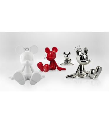 Sitting Mickey Blanc Mat - Marcel Wanders