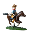 Tintin Cowboy et Milou à Cheval - Tintin en Amérique