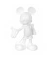 Mickey Welcome Blanc Laqué