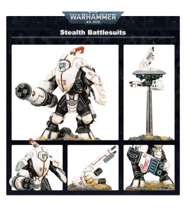 Warhammer 40.000 : T'au Empire - Stealth Battlesuits